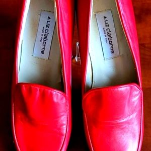 NEW Liz Clairborne Red Loafer